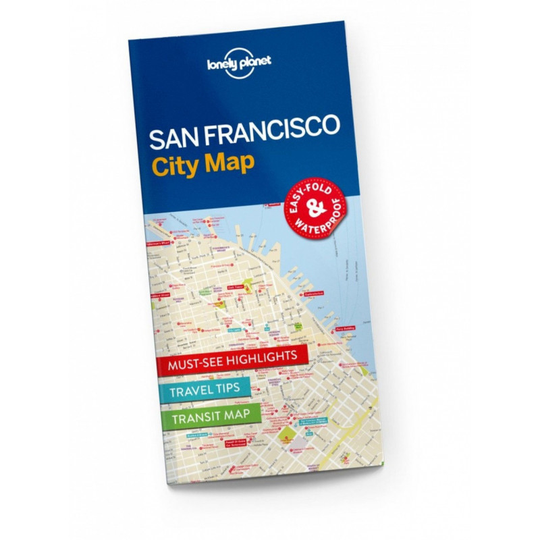 Lonely Planet San Francisco kaupunkikartta