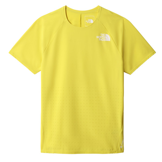 The North Face M Flight Weightless S/s Shirt - Acid Yellow - Miehet - S - Partioaitta