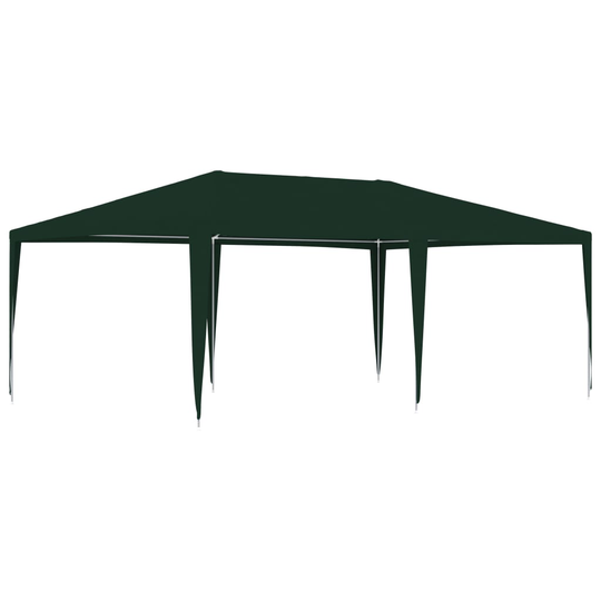 vidaXL Ammattilaisten juhlateltta 4x6 m vihreä 90 g/m²