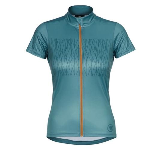 Endura Women' S Hummvee Ray S/s Jersey - Moos - Naiset - M - Partioaitta