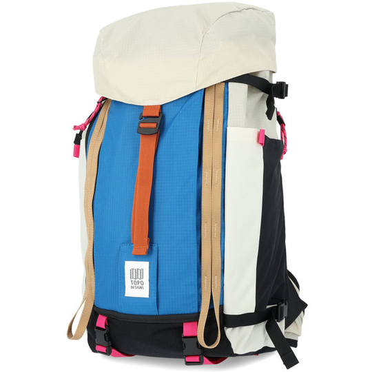 Topo Designs Mountain Pack 28l - Bone White/blue - Unisex - OneSize - Partioaitta