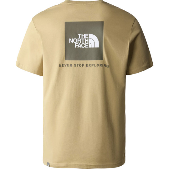The North Face M S/s Redbox Tee - Khaki Stone - Miehet - S - Partioaitta