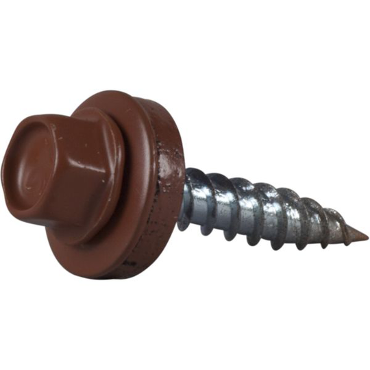 ESSVE 64245 Kateruuvi 4,8x25 mm, terävä kärki, 250 kpl RR750 (Tiilenpunainen)