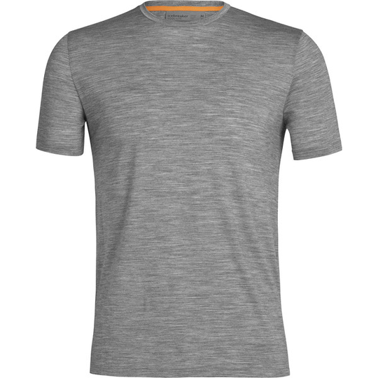 Icebreaker M Sphere Ii Ss Tee - Metro Hthr - Miehet - S - Partioaitta