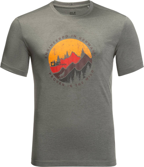 Jack Wolfskin Men's Hiking SS Tee