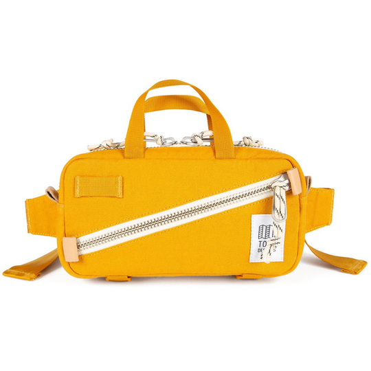 Topo Designs Mini Quick Pack - Yellow Canvas - Unisex - OneSize - Partioaitta