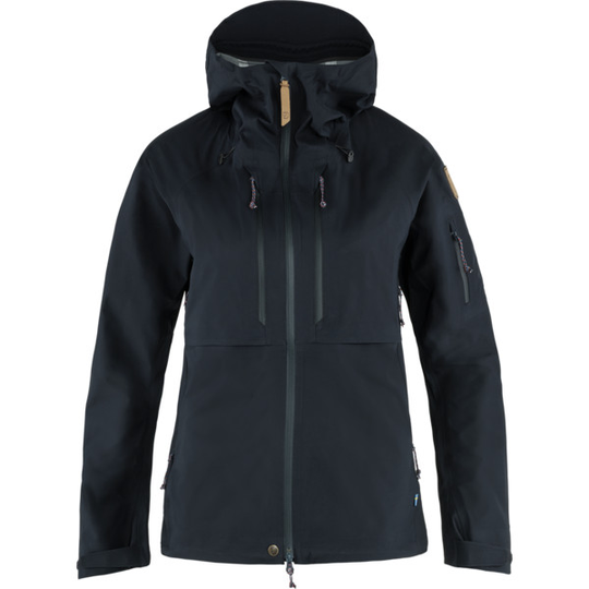 Fjällräven Keb Eco-shell Jacket W - Dark Navy - Naiset - L - Partioaitta