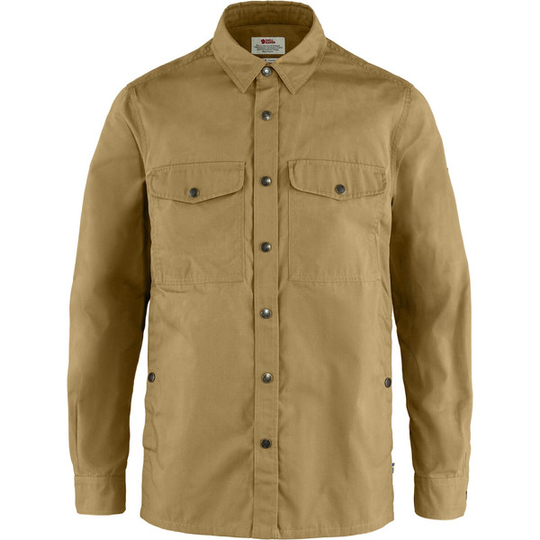 Fjällräven Singi Overshirt M - Buckwheat Brown - Miehet - XL - Partioaitta