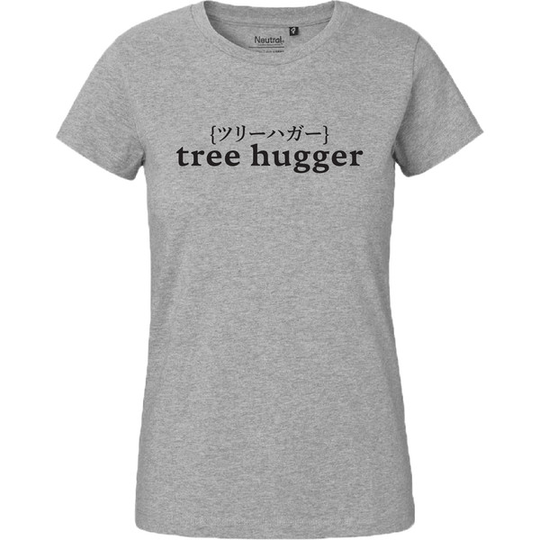 Metsä/Skogen Ladies Classic T-shirt Tree Hugger - Sport Grey - Naiset - XS - Partioaitta