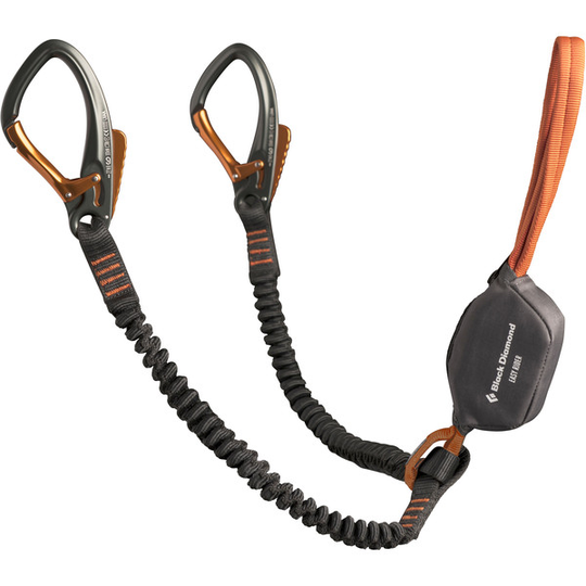 Black Diamond Easy Rider Via Ferrata Set - Dark Slate - OneSize - Partioaitta