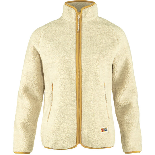 Fjällräven Vardag Pile Fleece W - Chalk White - Naiset - L - Partioaitta