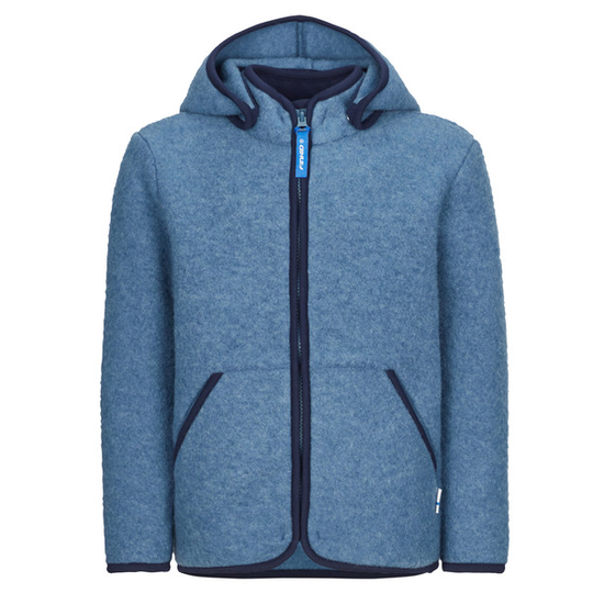 Finkid Luonto Wool - Real Teal/navy - Lapset - 100/110 - Partioaitta