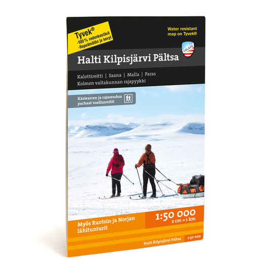 Calazo Halti Kilpisjärvi Pältsa 1:50.000 - Nocolor - OneSize - Partioaitta
