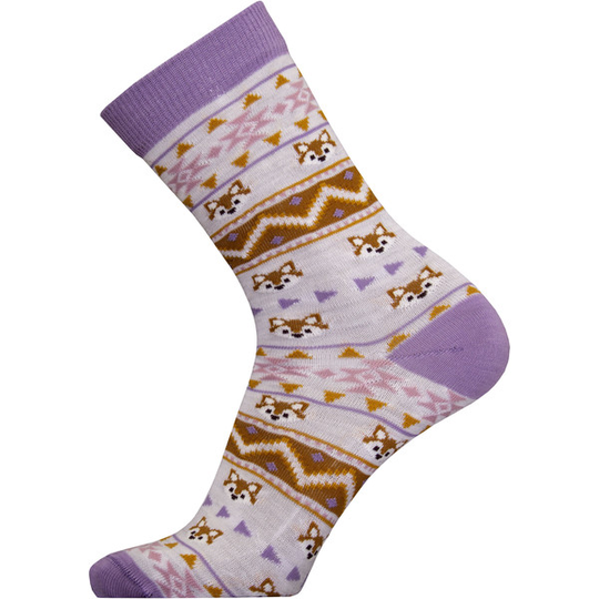 Sukkamestarit Merinovillasukat - Kettu Bohor. Laventeli-wheathe - Unisex - 35-38 - Partioaitta