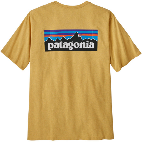 Patagonia M' S P-6 Logo Responsibili-tee - Surfboard Yellow - Miehet - S - Partioaitta