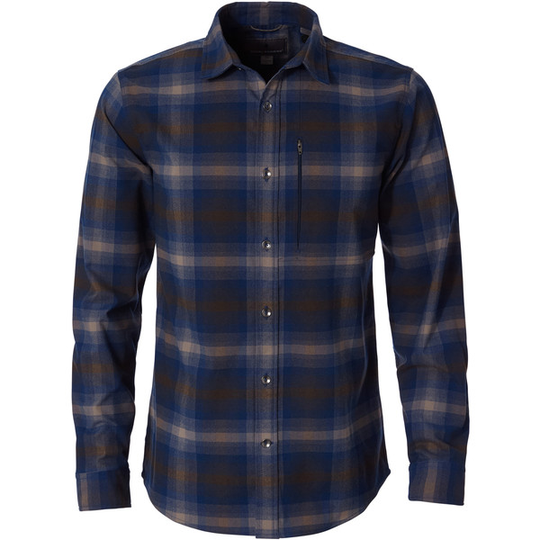 Royal Robbins Merinolux Flannel - Lt Taupe - Miehet - S - Partioaitta