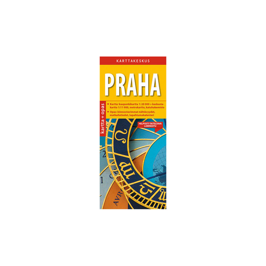 Karttakeskus Praha kartta ja opas
