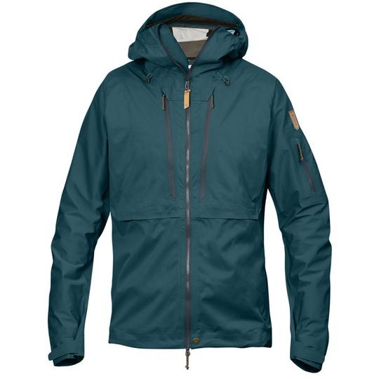 Fjällräven Keb Eco-shell Jacket M - Glacier Green - Miehet - XL - Partioaitta
