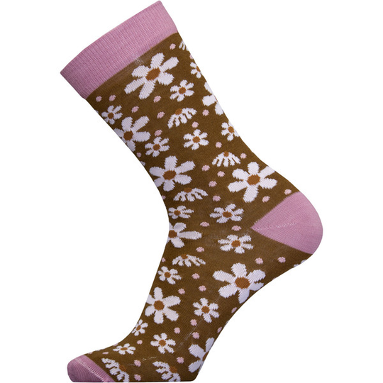 Sukkamestarit Merinovillasukat - Päivänkakkara Karamelli - Unisex - 35-38 - Partioaitta