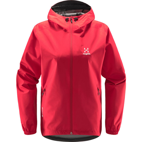 Haglöfs Betula Gtx Jacket Women - Scarlet Red - Naiset - XS - Partioaitta