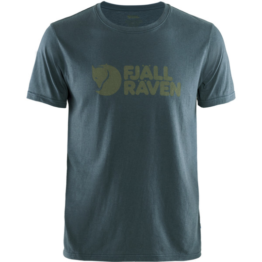 Fjällräven Fjällräven Logo T-shirt M - Navy - Miehet - L - Partioaitta