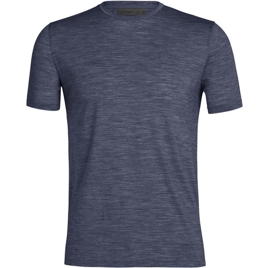 Icebreaker M Sphere Ii Ss Tee - Midnight Navy Hthr - Miehet - S - Partioaitta