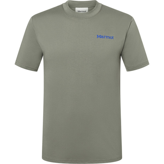Marmot M Dot Tee Ss - Vetiver - Miehet - S - Partioaitta