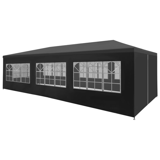 vidaXL Juhlateltta 3x9 m antrasiitti