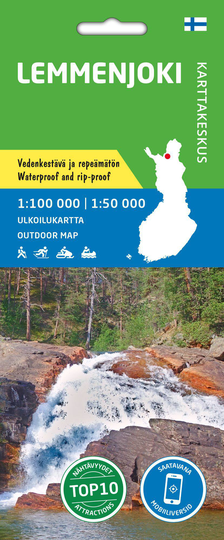 Karttakeskus Lemmenjoki 1:100000/1:50000