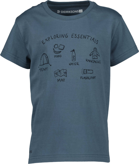 Didriksons Mynta Kids Tee Explore Small