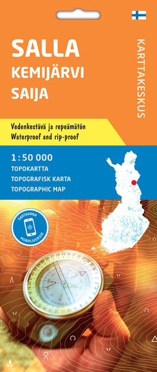 Karttakeskus Salla Kemijärvi Saija