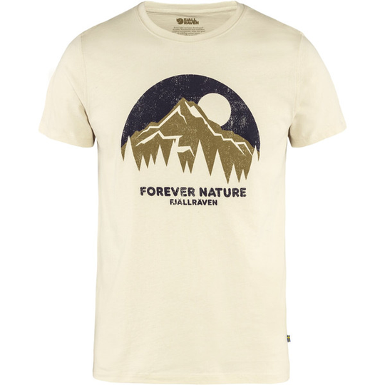 Fjällräven Nature T-shirt M - Chalk White - Miehet - L - Partioaitta