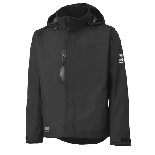 Helly Hansen Workwear Manchester 71043-990 Takki vedenpitävä, musta Koko XS