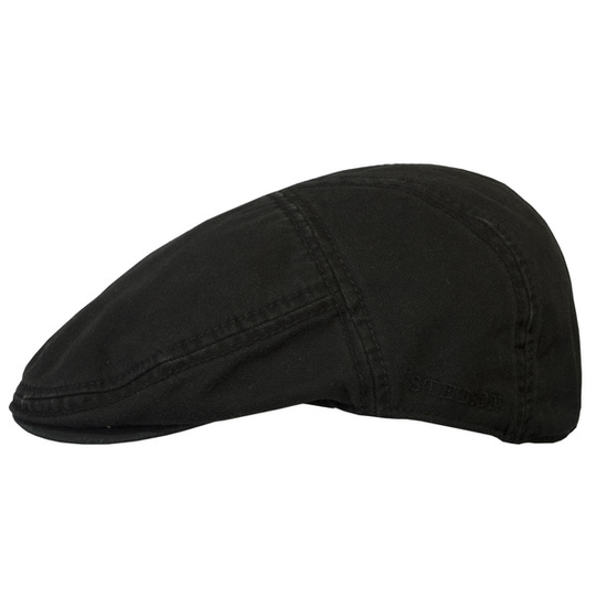 Stetson Ivy Cap Cotton - Black - Unisex - XL - Partioaitta