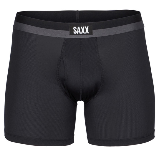 SAXX Sport Mesh Bb Fly - Black - Miehet - S - Partioaitta