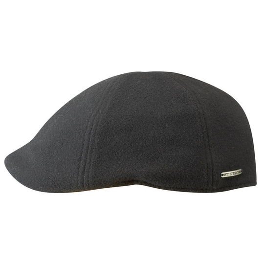 Stetson Texas Wool With Earflaps - Black - Unisex - L - Partioaitta