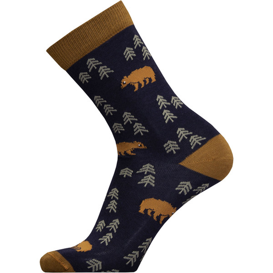 Sukkamestarit Merinovillasukat - Karhumetsä Tummasininen - Unisex - 35-38 - Partioaitta