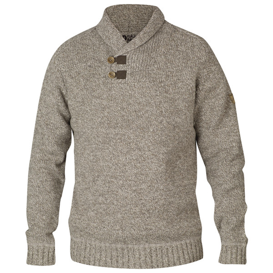 Fjällräven Lada Sweater M - Fog - Miehet - L - Partioaitta