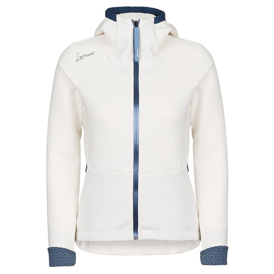 LaMunt Antje Thermal Hoodie - Foggy White - Naiset - 38 - Partioaitta