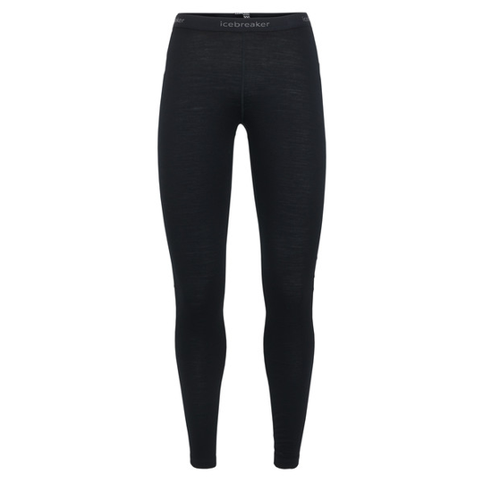 Icebreaker W 200 Oasis Leggings - Black - Naiset - L - Partioaitta