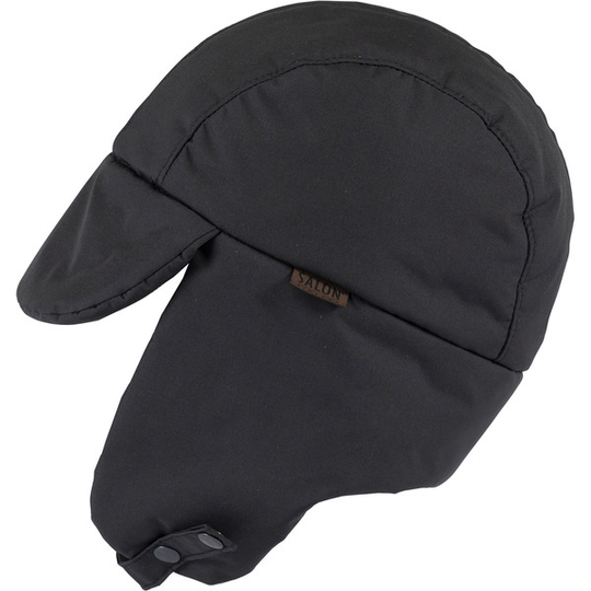 Salon Lakkitehdas Puffer Hat - Black - Unisex - 57 - Partioaitta