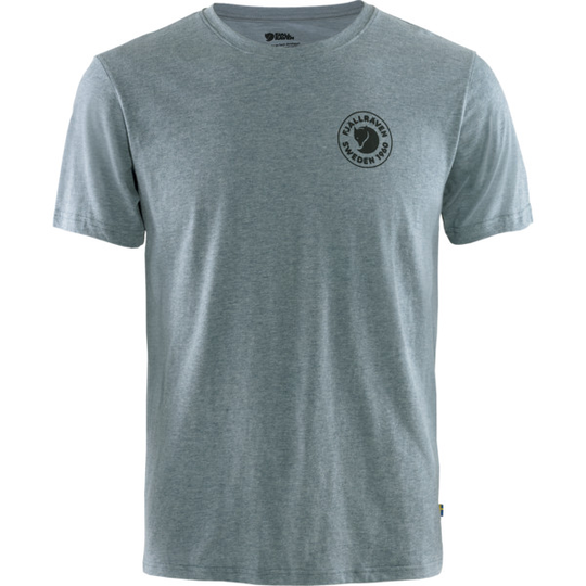 Fjällräven 1960 Logo T-shirt M - Uncle Blue-melange - Miehet - L - Partioaitta