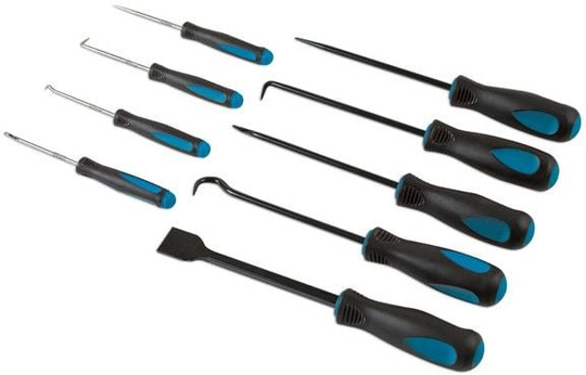 Koukkusarja 9-osainen, Laser