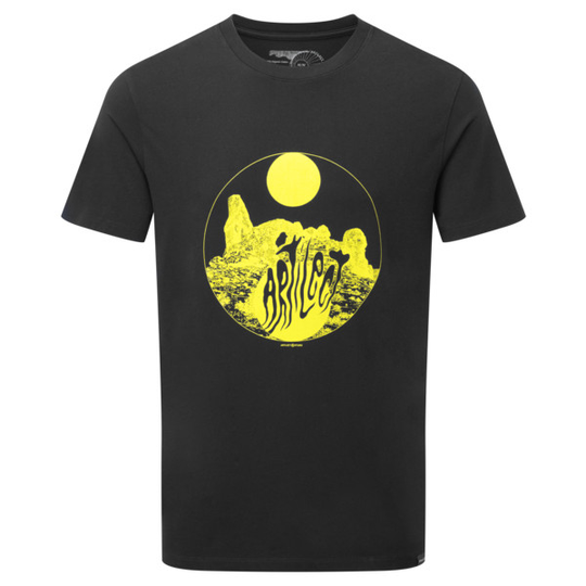 Artilect M Echo Canyon Tee - Black - Miehet - S - Partioaitta