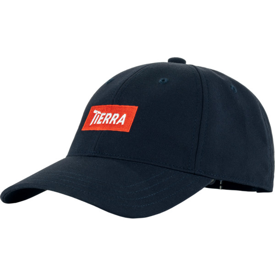 Tierra 6 Panel Logo - Navy - Unisex - One Size - Partioaitta