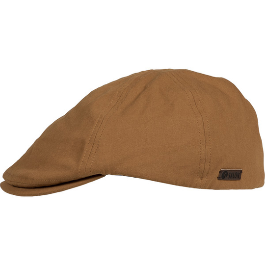 Salon Lakkitehdas Flat Cap - Ruskea - Unisex - 58 - Partioaitta