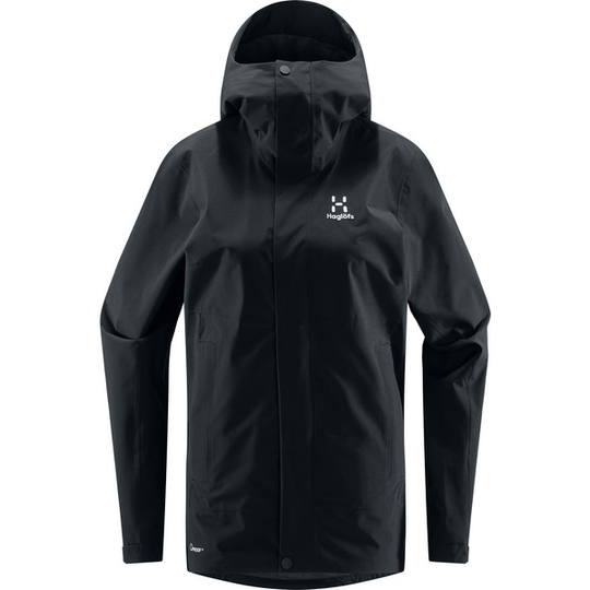 Haglöfs Koyal Proof Jacket Women - True Black - Naiset - S - Partioaitta