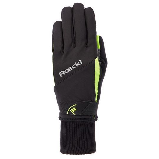 Roeckl Sports Lappi - Schwarz/gelb - Unisex - 11 - Partioaitta