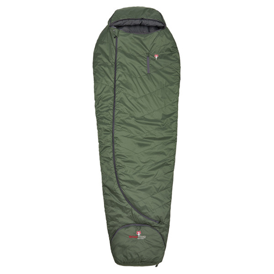 Grüezi bag Biopod Wolle Survival Reg - Greenery - 185 - Partioaitta