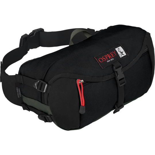 Osprey Osprey Heritage Waist Pack 8 - Black - Unisex - OneSize - Partioaitta
